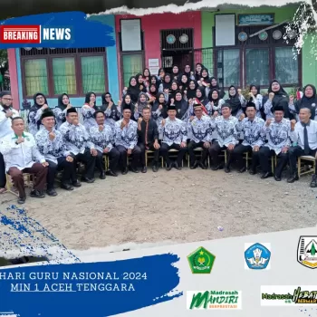  Hari Guru Nasional  MIN 1 Aceh Tenggara